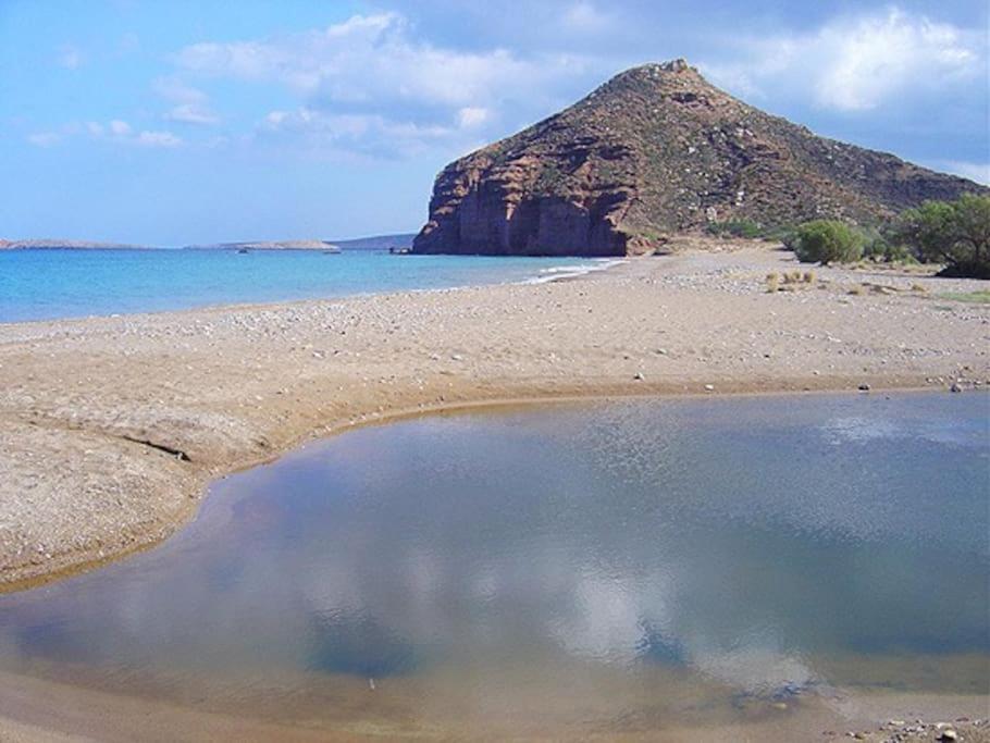 Studio At Beautiful Beach Kouremenos Διαμέρισμα Anevato Εξωτερικό φωτογραφία